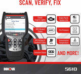 INNOVA 5610 – Newest 2022 OBD2 Diagnostic Code Scanner – BiDirectional System Test, Special Reset Function, All System Scan, Live Data